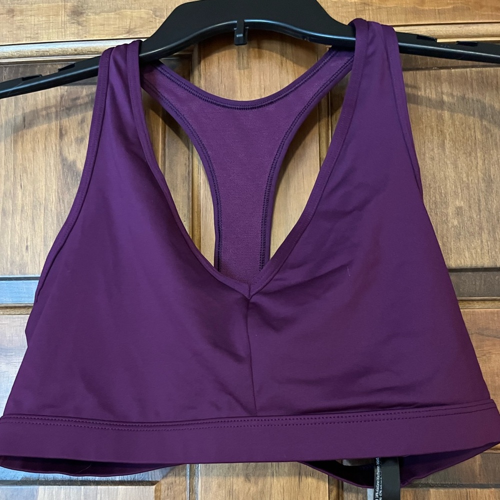 PURPLE VICTORIA SECRET SPORTS BRA